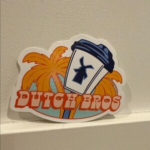 Dutch Bros Palm Sticker